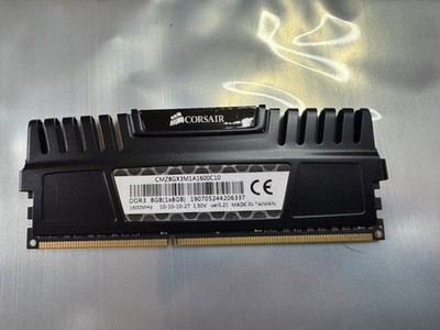 Corsair Vengeance Memory Module CMZ8GX3M1A1600C10 8GB DDR3-1600 (Single Stick)