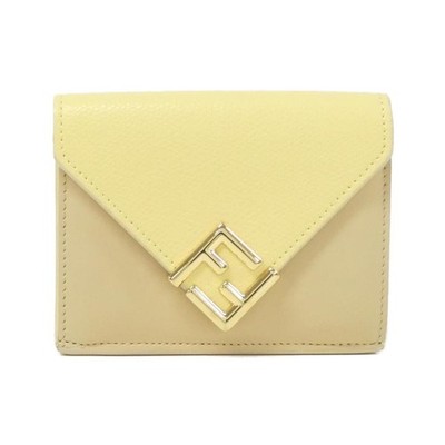 Authentic Fendi FF DIAMOND 8M0480 ALV4 Wallet #270-004-325-6447