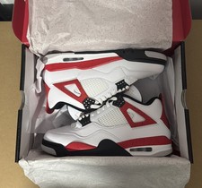 Air Jordan 4 Retro Rosso Cemento UK9 Nuove Con Scatola | Pronta Spedizione ✅
