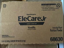 EleCare Jr Hypoallergenic Amino Acid Powder Vanilla 6 Cans
