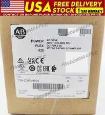 Allen-Bradley 25B-D2P3N104 PowerFlex 525 0.75kW 1Hp AC Drive 25BD2P3N104