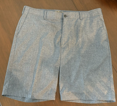 Ben Hogan Bermuda Golf Shorts Men's 40 Dark Blue-ish/Gray 40 x 10