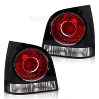 RüCkleuchten Heckleuchten Set FüR VW Polo 4 9N3 Bj. 05-12 Schwarz TYC