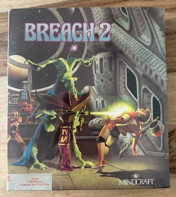 Breach 2 (Amiga / Mindcraft / US Big Box) New & Sealed