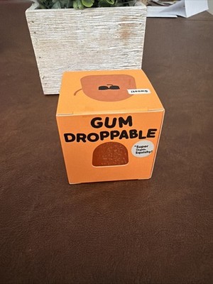 J'adore Viral Gum Droppable Super Duper Squishy Squeeze Toy ORANGE FAST SHIPPING