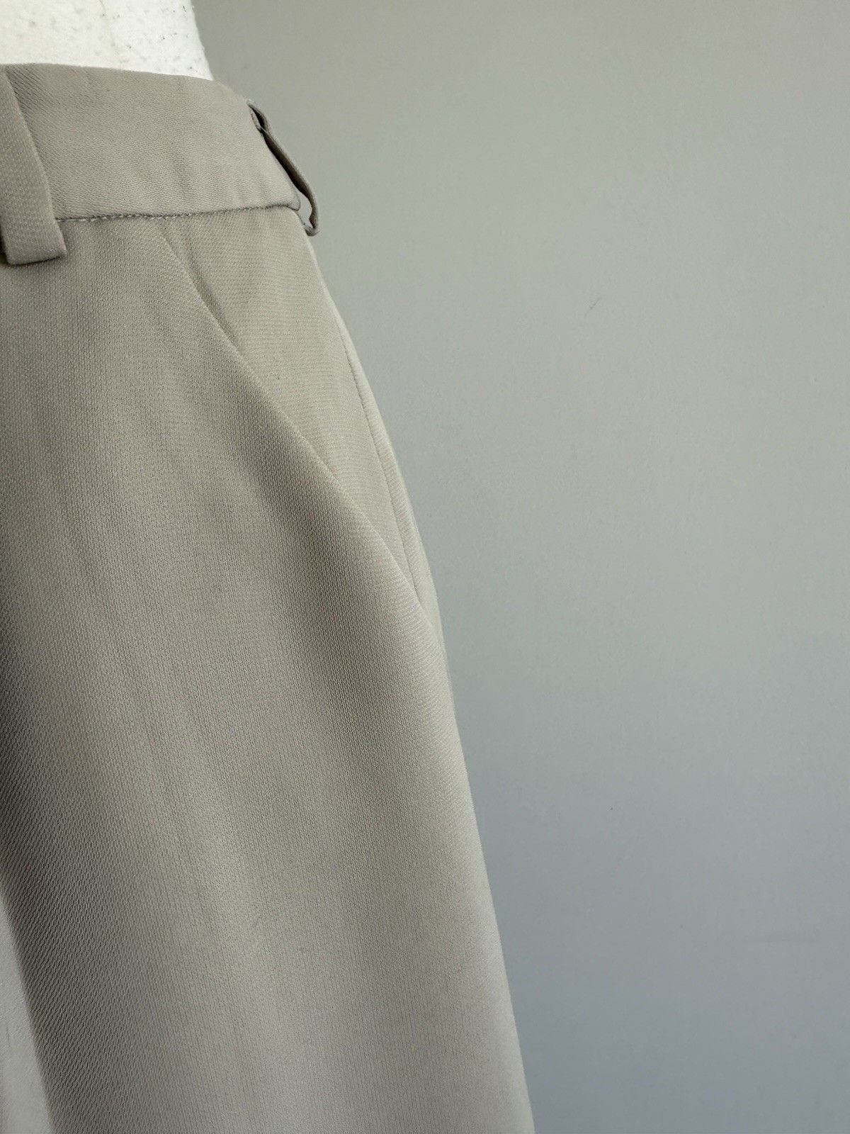 GIORGIO ARMANI POLYESTER ELASTANE PLEATED LINED P… - image 6