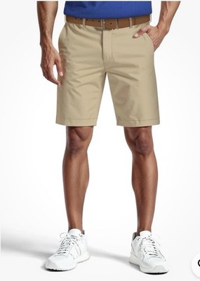 Ben Hogan Men's Sz 40 Golf Shorts Active Waistband Khaki Chinchilla 9  Inseam