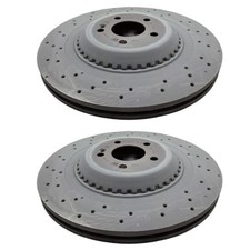 Mercedes-Benz Genuine AMG Brake Discs Pair Vented Rear S-Class C217 W222 X222
