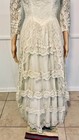 WARNER BROS. MOVIE COSTUME LACE WEDDING DRESS UNIQUE — photo 3
