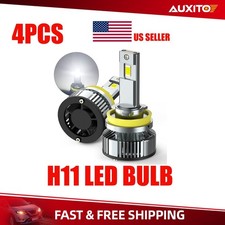 H8 H11 Headlight H9 LED Bulb High Low Beam Bright Super 6500K White Universal 4x