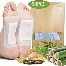 foot detox pads 50 Pc Heat Patch Set Deep Cleaning