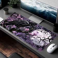 40 90cm Extra-Large Gaming Mouse Pad, Non-Slip Rubber Base, Durable Stitched Edg