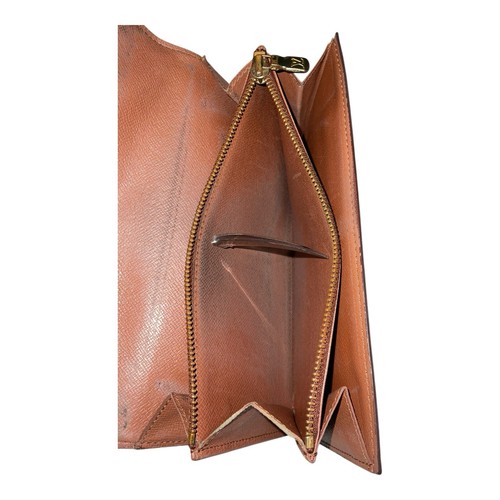 LOUIS VUITTON Monogram Portefeuille Sarah Long Wallet Brown - Picture 9 of 15