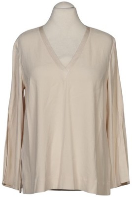 RIANI Bluse Damen Oberteil Hemd Hemdbluse Gr. EU 42 Beige #yvg8wsd