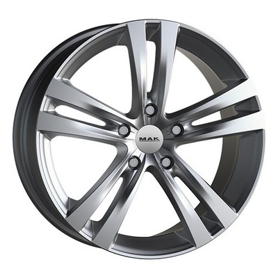 ALUFELGE MAK ZENITH FUR BMW Z3 8X17 5X120 LIGHT TITAN WNI