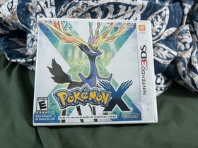 Pok&eacute;mon Ultra Moon + Sun + X Nintendo 3DS 3 Game Lot Bundle w/ Cases