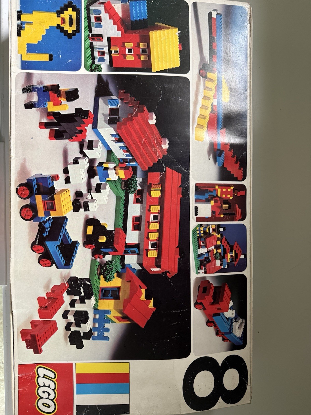 LEGO Baukasten Nr. 8 Alt Vintage