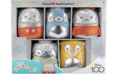 Disney 100 Squishmallows Mickey and Friends 5pk Plush Box Set New