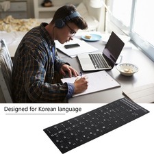 Keyboard Sticker Korean Waterproof Accessories For 10-17in Laptop Notebook YVOI