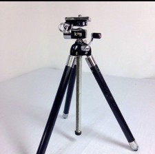 RARE Vintage King Brand Tripod - Rotating Mount - Fully Extends To 44 Inches No