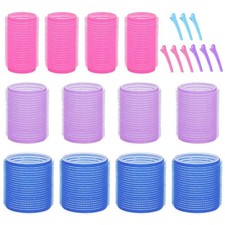 Self-Grip Hair Rollers for Long, Medium, and Short Hair - 21 PCS Set