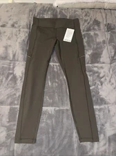 Lululemon Speed Up Tight (Full-On Luxtreme 28") Dark Olive Size 12