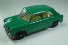 Matchbox Series Lesney No. 64 MG 1100 - Green + black wheels + Driver & Dog