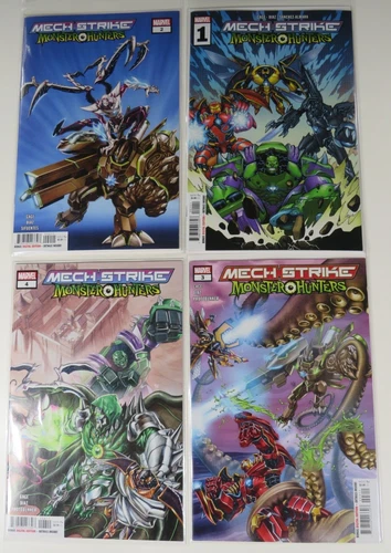 Marvel Mech Strike Monster Hunters 1 2 3 4 2022 NM FREE SHIPPING