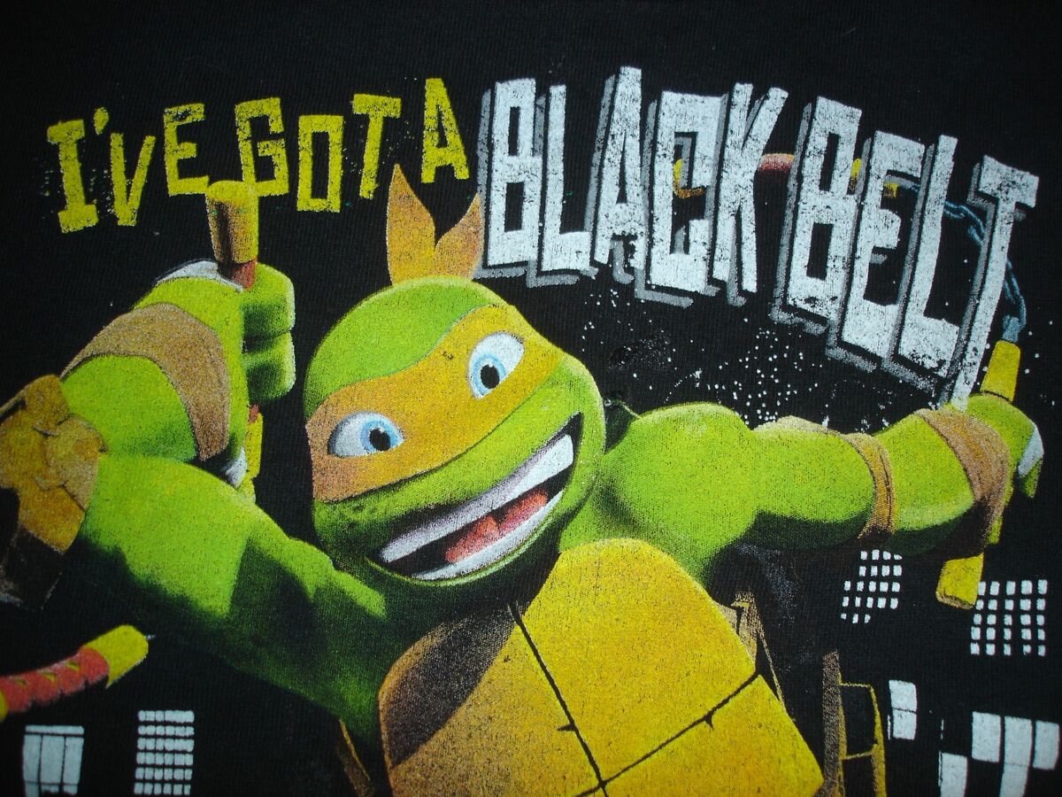 Teenage Mutant Ninja Turtles Mikey Adult Short Sleeve T-Shirt