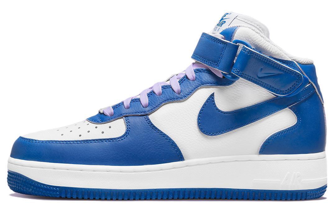 靴 NIKE WMNS AIR FORCE 1 07 MID DX3721-100 Nike Air Force 1 Mid Royal Blue Purple - DX3721-100 | eBay