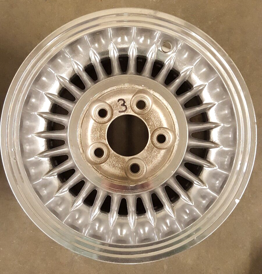 1955 Cadillac Kelsey-Hayes Sabre Chrome Wheels Set of 3 #38612
