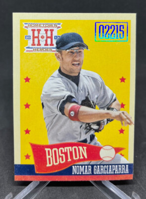 2013 Panini Hometown Heroes NOMAR GARCIAPARRA Zip Code Silver SP #21!