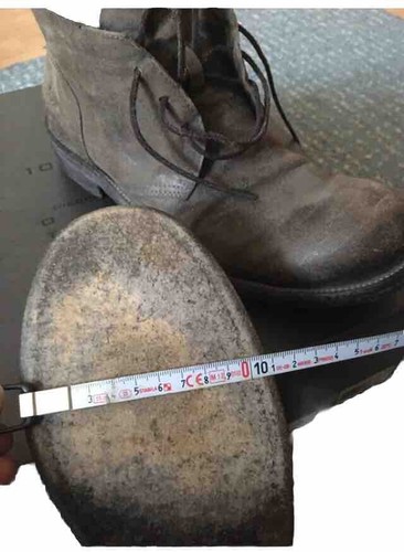 Herren 10seiOotto Leder Stiefeletten Avantgarde Taupe Gr 43 - Bild 13 von 13