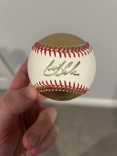 Gerrit Cole Signed Baseball Fanatics & MLB Certified Autograph Gold Ball Auto