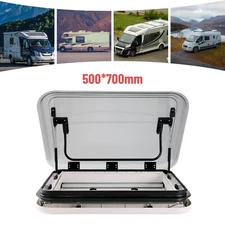 500 x700mm Caravan RV Motor Home Skylight Roof Vent Hatch Cut Out Anti-UV Window