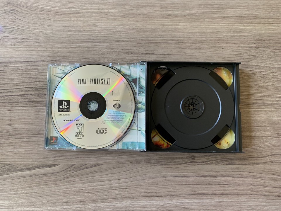 Final Fantasy 7 Sony PlayStation 1 Tested 711719416326 eBay