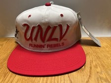NWT Vintage UNLV Runnin Rebels White Sports Specialties The Twill Snapback Hat