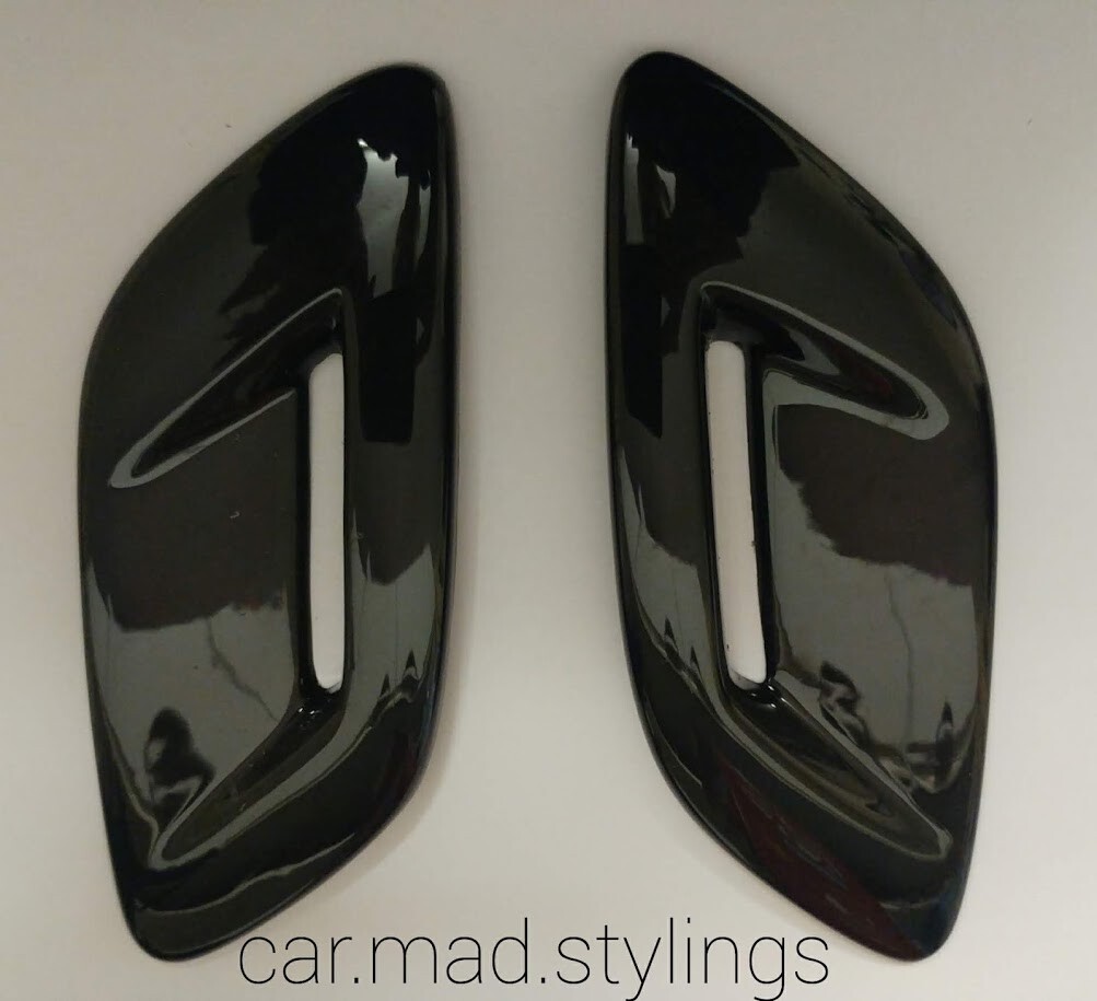 Black Plastic Vented Side Markers To Fit IMPREZA BUGEYE WRX