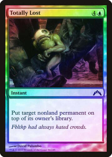 Totally Lost FOIL Gatecrash HEAVILY PLD Blue Common MAGIC MTG CARD ABUGames - Picture 1 of 1