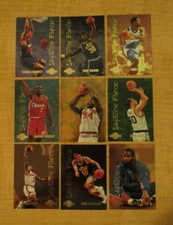 1994-95 Skybox Premium Basketball Skytech Force Starter Set 9/30