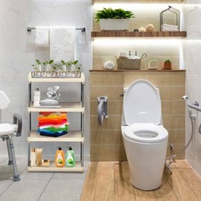 Metal Tube Storage Rack/Shelving Unit Book Shelf Kitchen/Office Unit Stand 4 Tie