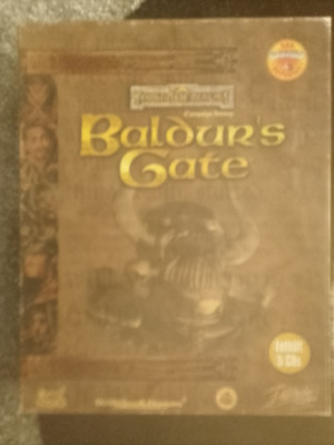 Baldur's Gate 1 PC Big Box BioWare AD&D Dungeons & Dragons Komplett 1997 deutsch