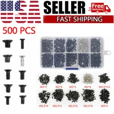 500Pcs Computer Laptop Screw Set Kit for HP Dell Lenovo Samsung Sony Notebook