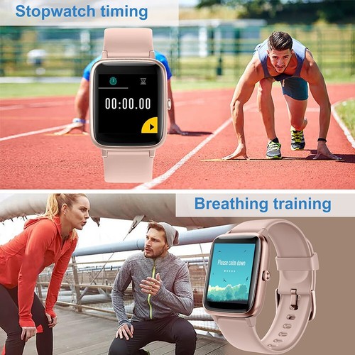 YAMAY Smart Watch for Men Women Fitness Tracker with Heart Rate Sleep Monitor - Photo 8 sur 89