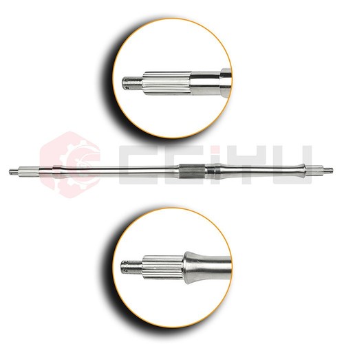 Rear Wheel Axle for Yamaha Big Bear 350 YFM350U Kodiak 400 1997 1998 1999 - Foto 3 di 12