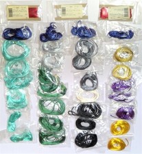 35 Packs of Satin Silky Rattail Cord/Thread/Rope Beading- Jewelry Design -Crafts