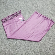 All Seasons Soft Silky Solid Pashmina Scarf Shawl Wrap Stole Purple 68x27 inch