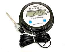 High Precision Digital Thermometer with Probe Electronic Digital Water Meter ...