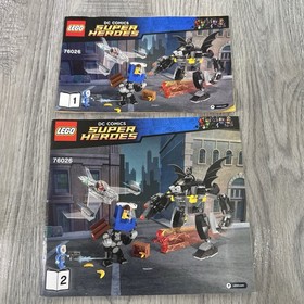 Lego 76026 DC Superheroes Gorilla Grodd Goes Bananas 100% All Minifig Box Manual