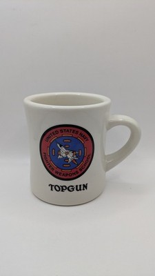 RARE Vintage US Navy Fighter Weapons School (TOP GUN) Pilots Ceramic Coffee  Mug | eBay